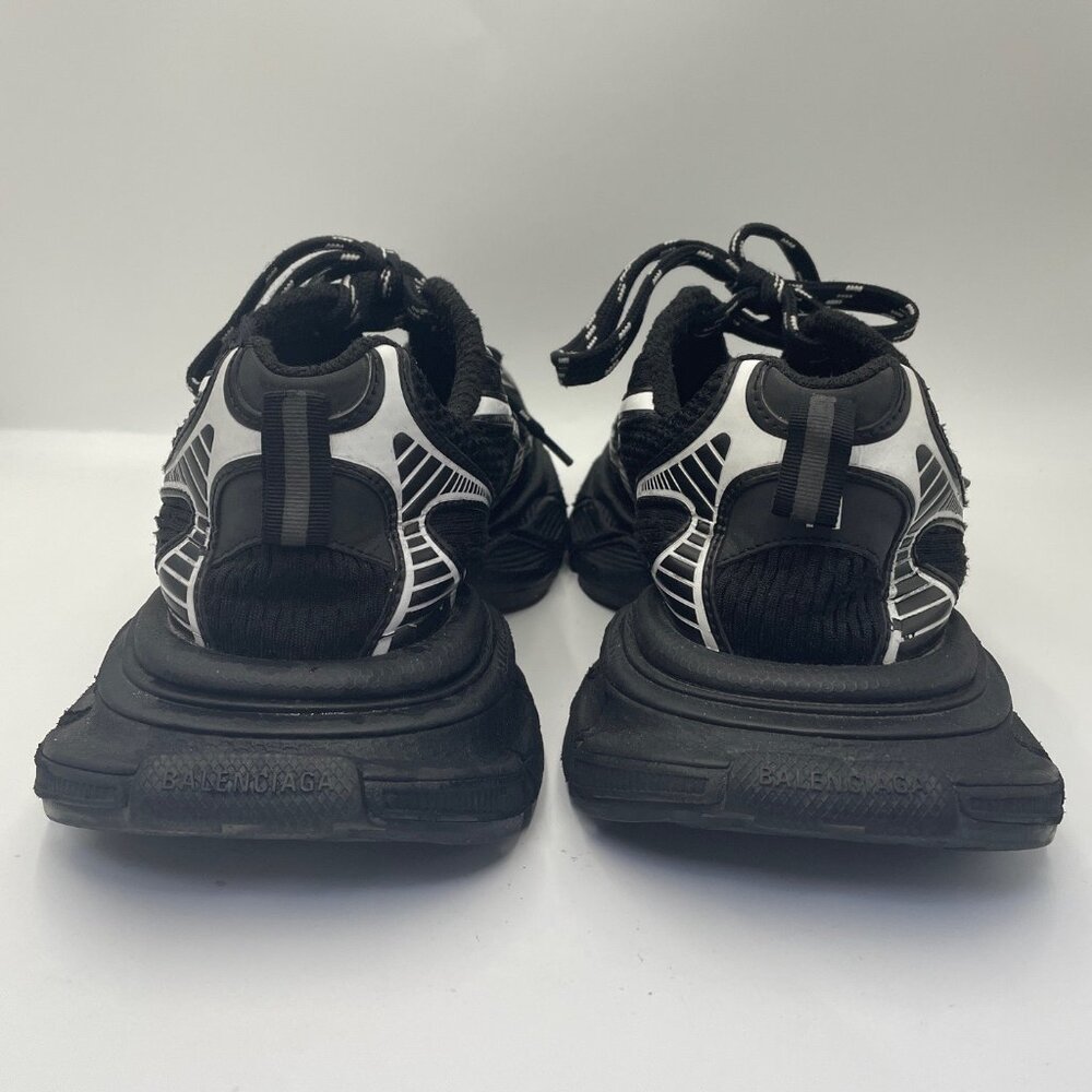Balenciaga Black Silver Chunky Dad Sneakers Men’s Size EU 41 (US 8) 95% New - Picture 4 of 7